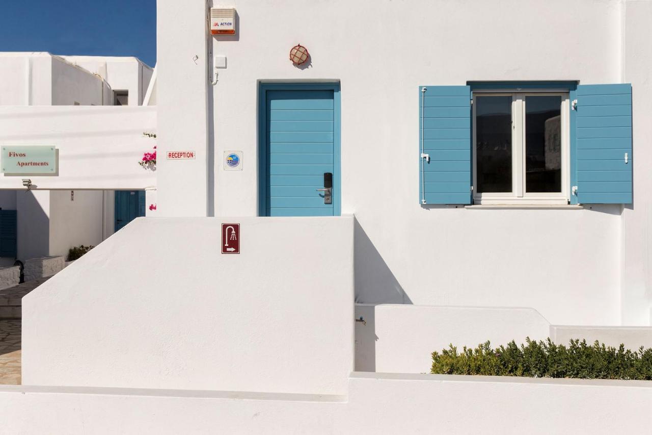 Fivos Apartments Alikí Exterior foto